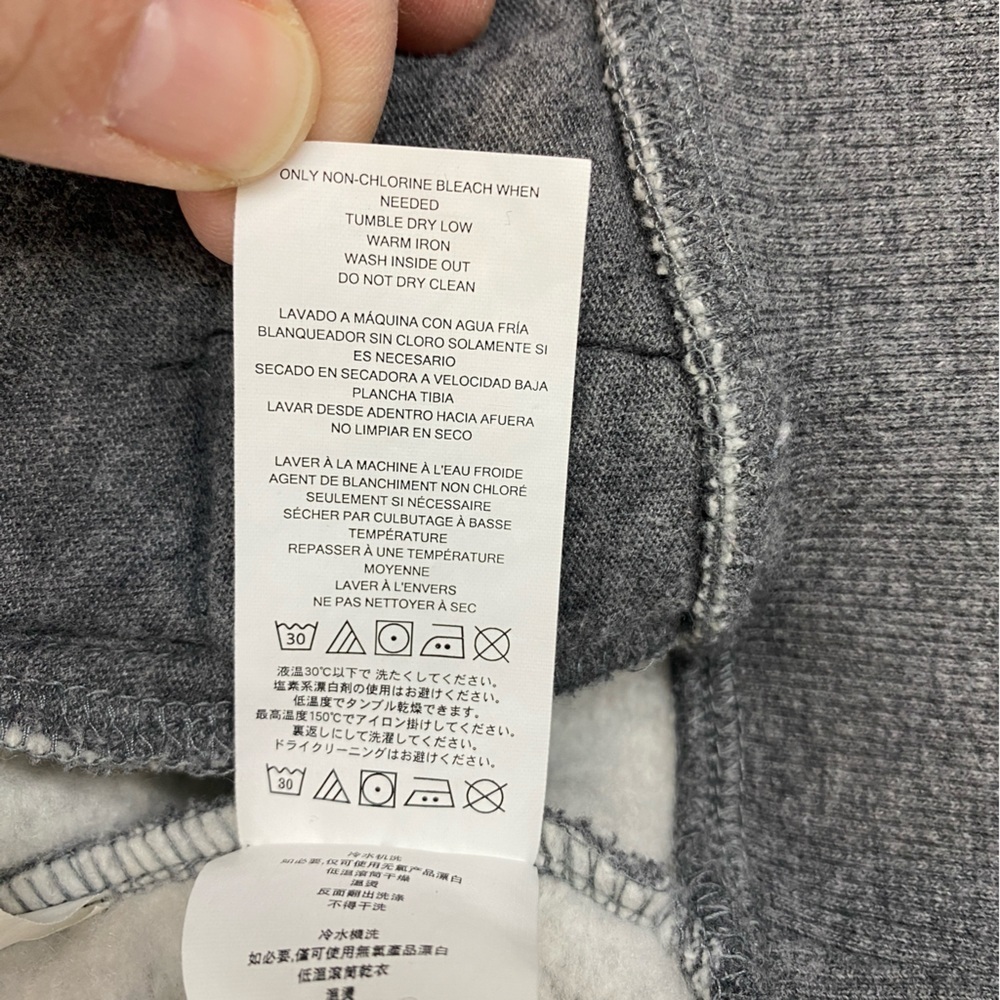 Michael Kors Men's Full Zip Up Sweatshirt Grey Size Medium Very Good Condition - Picture 11 of 11